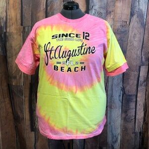 2X custom t-shirt. St. Augustine Tie dye